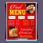 Download Restaurant Menu Card Template