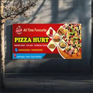 restaurant banner desing