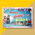 Birthday Flex Design cdr