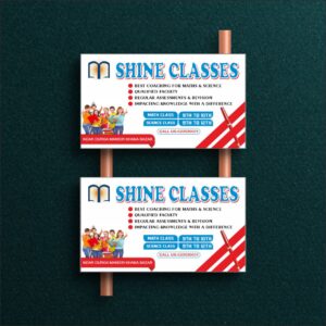 coaching centre visiting card