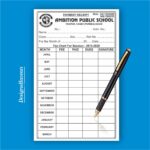 Month wise bill book