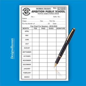 Month wise bill book