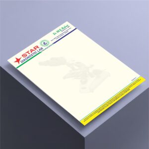 Pathology Lab Report Pad Design CDR File