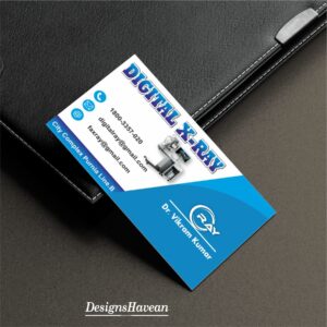x-ray visiting card