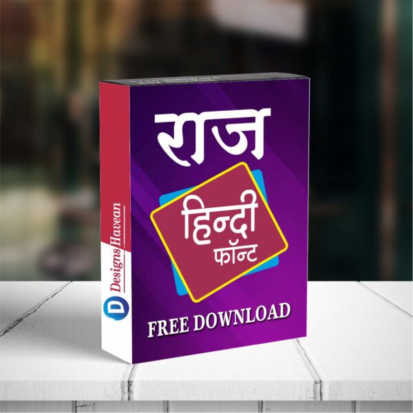 Raj Hindi Font Package Free Download